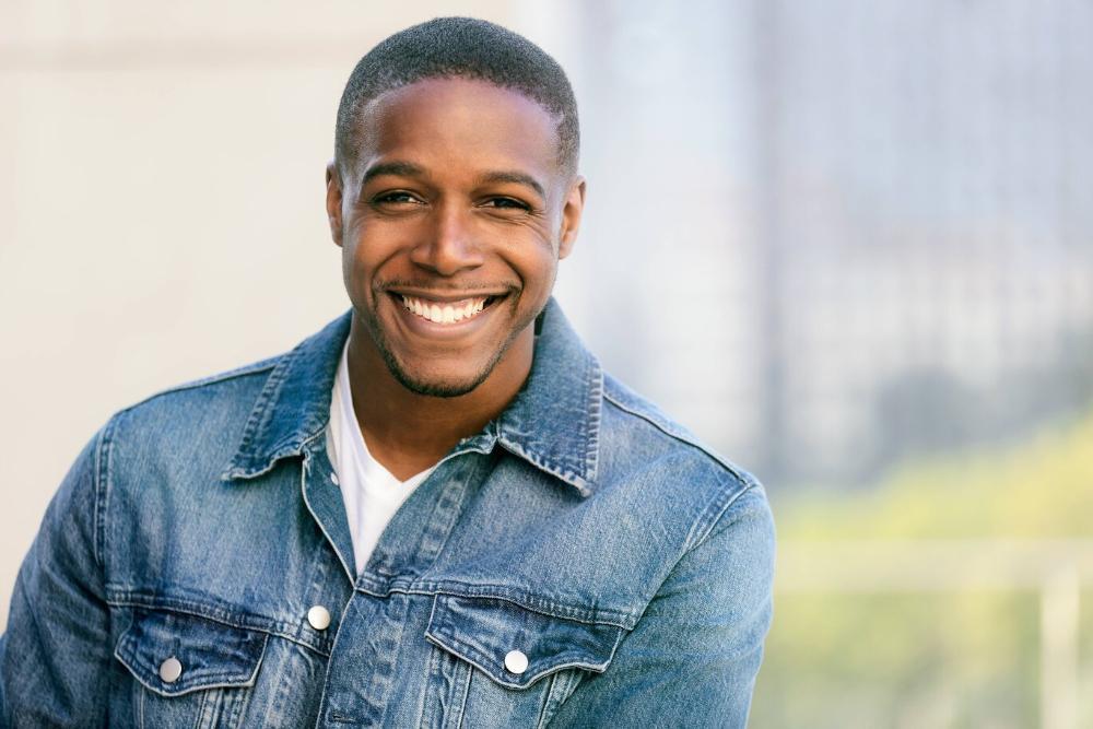 woodland hills man smiling