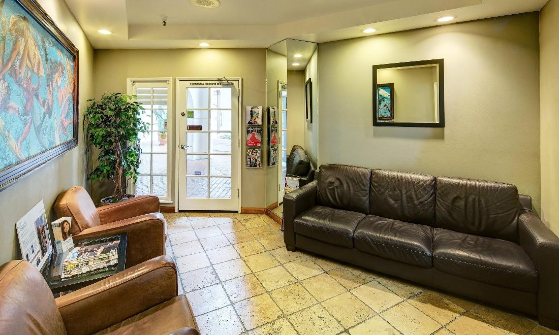 Waiting room in Modern American Dentistry